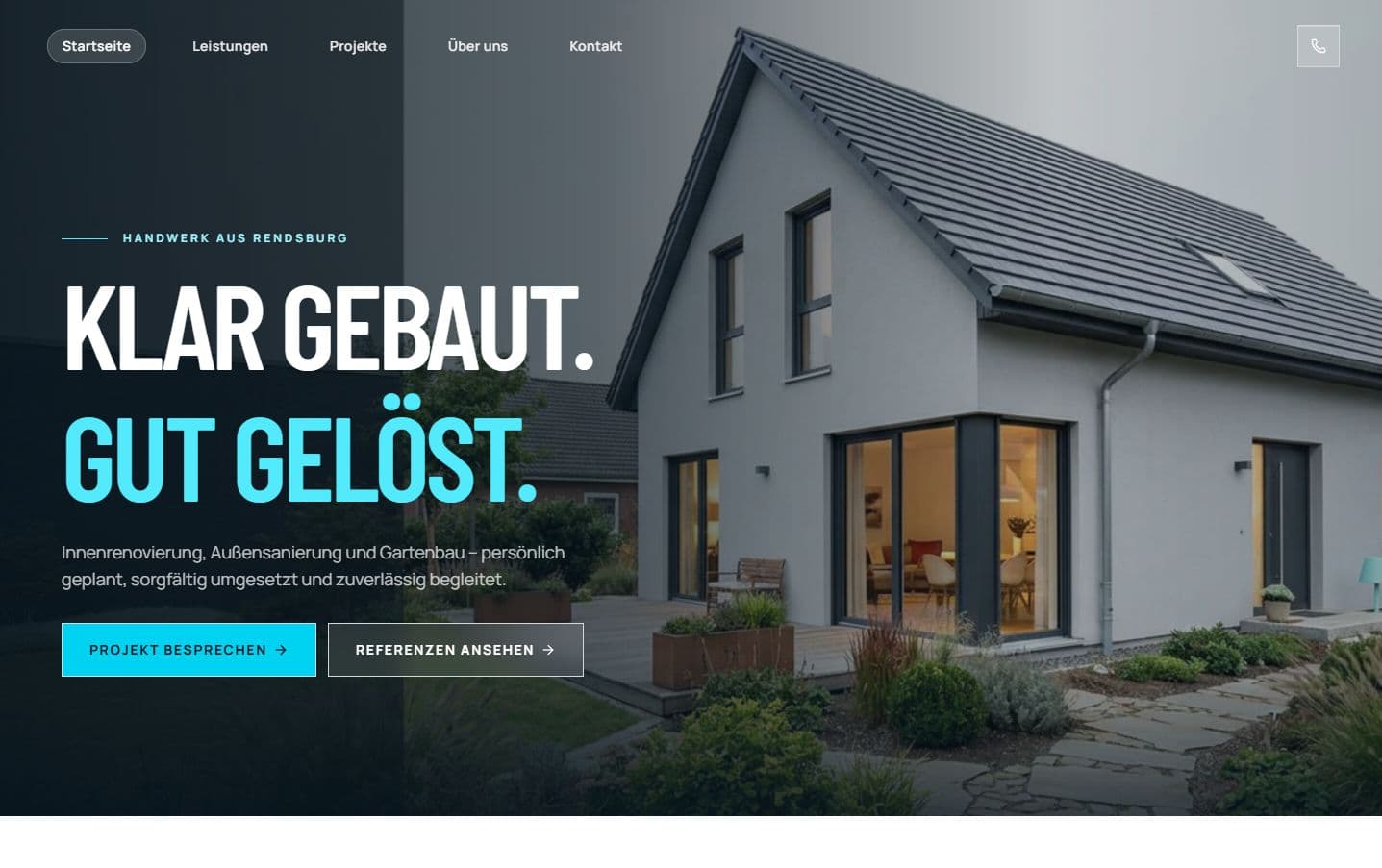 Ansicht des Projekts TomKREATIVBAU